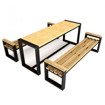 Уличный стол со скамейками "Ulrich"